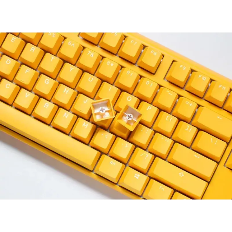 Ducky One 3 Gelb TKL Tastatur Gaming USB Mechanisch Kabelgebunden