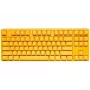 Ducky One 3 Gelb TKL Tastatur Gaming USB Mechanisch Kabelgebunden