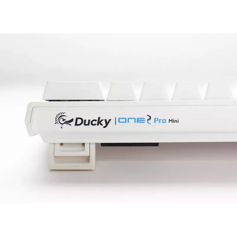 Ducky DKON2061ST Tastatur USB QWERTY US International Weiß Mini Mechanisch RGB LED