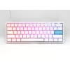 Ducky DKON2061ST Tastatur USB QWERTY US International Weiß Mini Mechanisch RGB LED