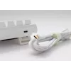Ducky DKON2061ST Tastatur USB QWERTY US International Weiß Mini Mechanisch RGB LED