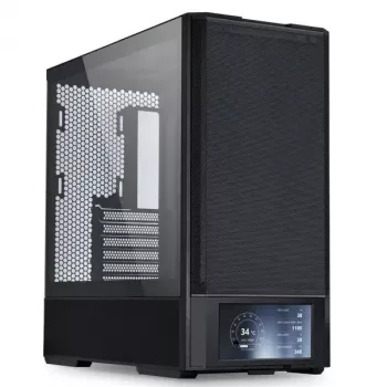 PC-Gehäuse Lian Li LAN207DX Midi Tower Schwarz