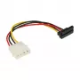 InLine SATA-Stromadapterkabel 5,25 Zoll / 15-Pin SATA 0,15 m, abgewinkelt nach unten