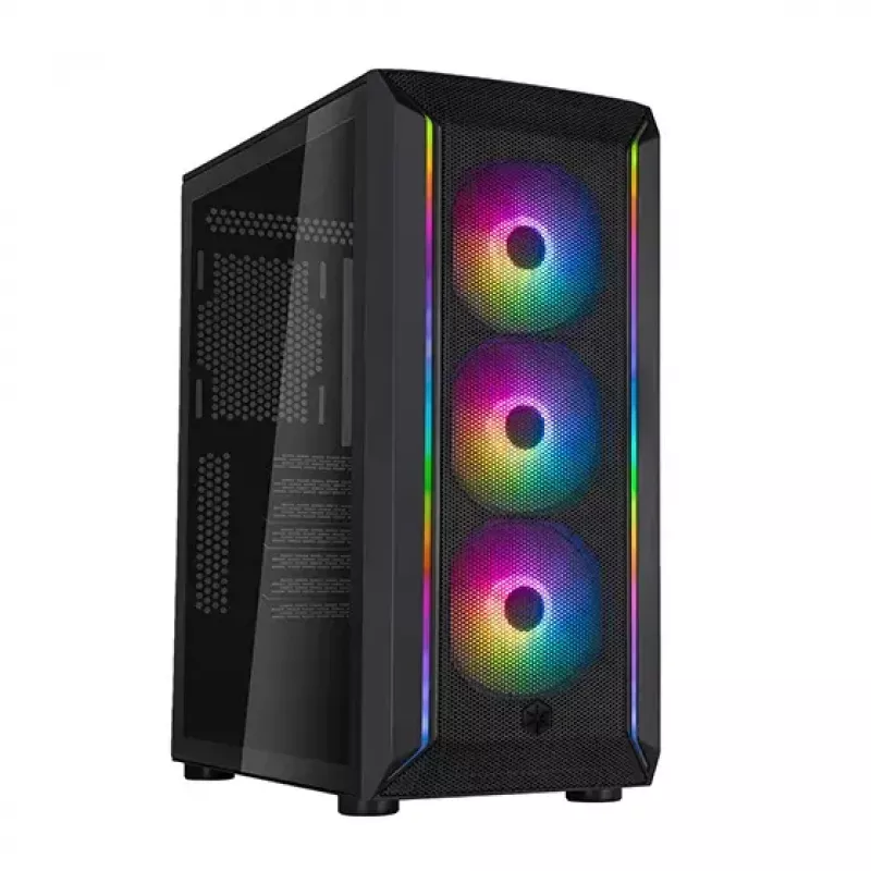Silverstone FARA 511Z Midi Tower PC-Gehäuse Schwarz