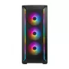 Silverstone FARA 511Z Midi Tower PC-Gehäuse Schwarz