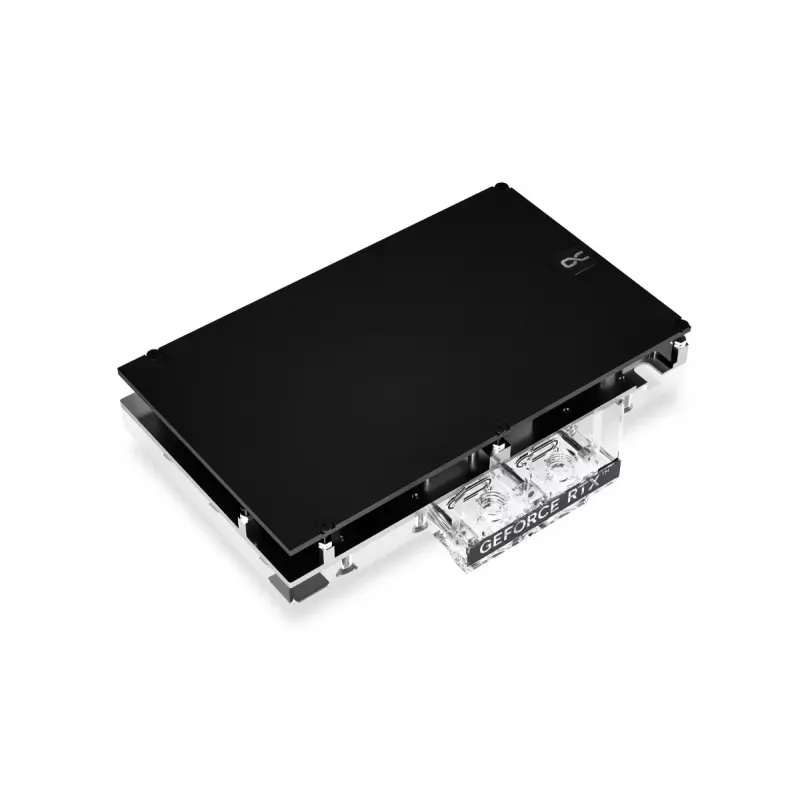 Wasserblock + Backplate Alphacool GPX-N Acryl Aluminium Kupfer Schwarz 144,3 x 198,6 x 35,9 mm