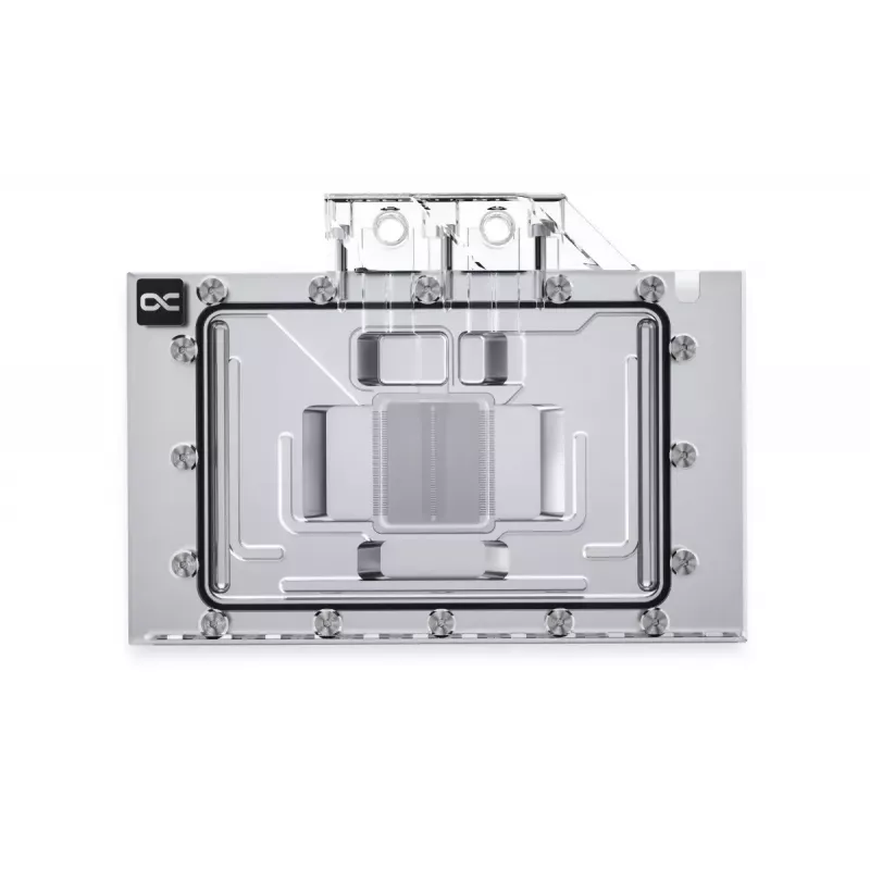 Wasserblock + Backplate Alphacool GPX-N Acryl Aluminium Kupfer Schwarz 144,3 x 198,6 x 35,9 mm