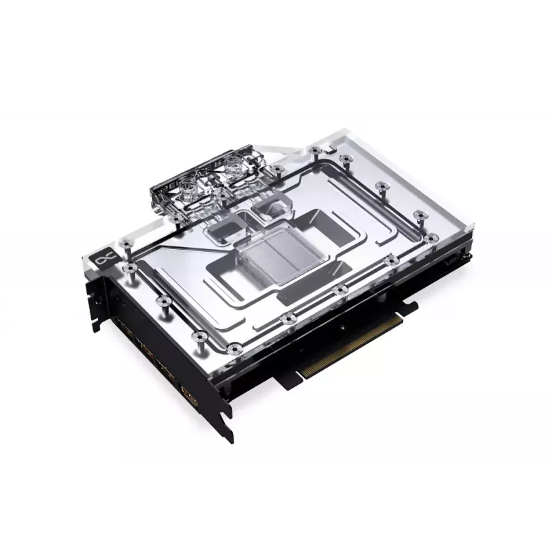 Wasserblock + Backplate Alphacool GPX-N Acryl Aluminium Kupfer Schwarz 144,3 x 198,6 x 35,9 mm