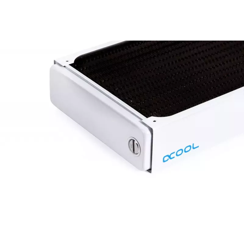 Radiator Alphacool 18647 Kupfer Stahl Schwarz Weiß 124mm 272,1mm 45mm