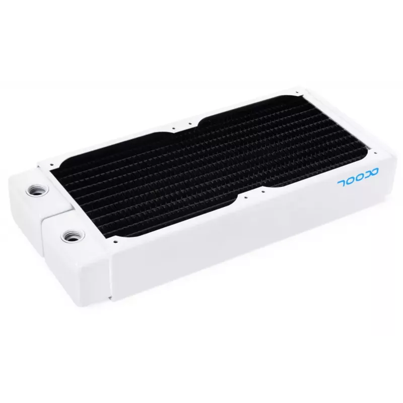 Radiator Alphacool 18647 Kupfer Stahl Schwarz Weiß 124mm 272,1mm 45mm