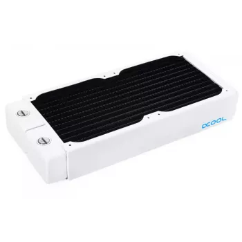 Radiator Alphacool 18647 Kupfer Stahl Schwarz Weiß 124mm 272,1mm 45mm