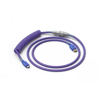 Glorious Gaming Coiled Violett 1.37 m