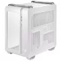 PC-Gehäuse ASUS TUF Gaming GT502 PLUS Midi Tower Weiß — ATX, gehärtetes Glas, USB-C, 8 Erweiterungssteckplätze