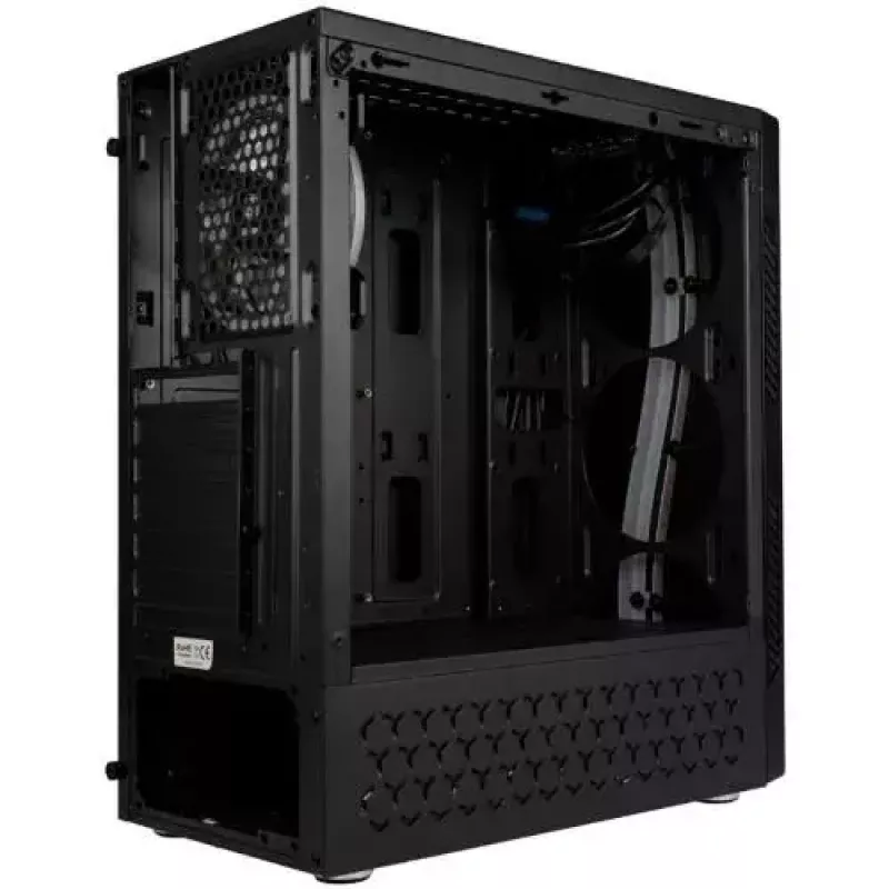 PC-Gehäuse Kolink Inspire K5 ARGB Midi Tower Schwarz
