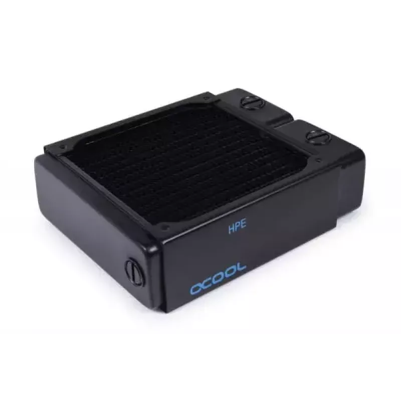 Kühler Alphacool 14472 Messing Kupfer Edelstahl Schwarz 124 mm