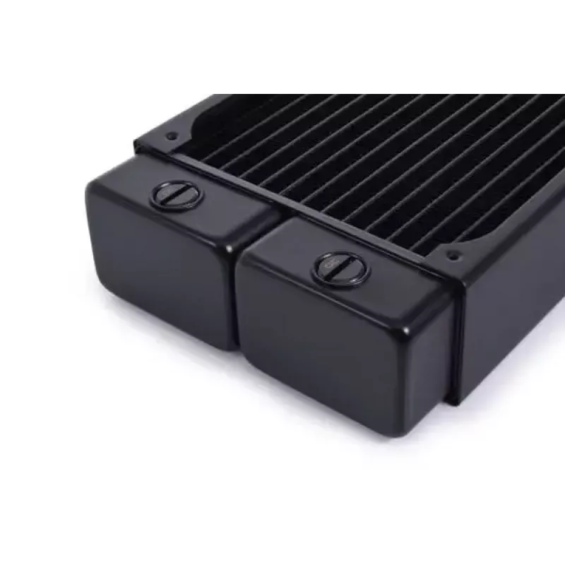 Kühler Alphacool 14472 Messing Kupfer Edelstahl Schwarz 124 mm