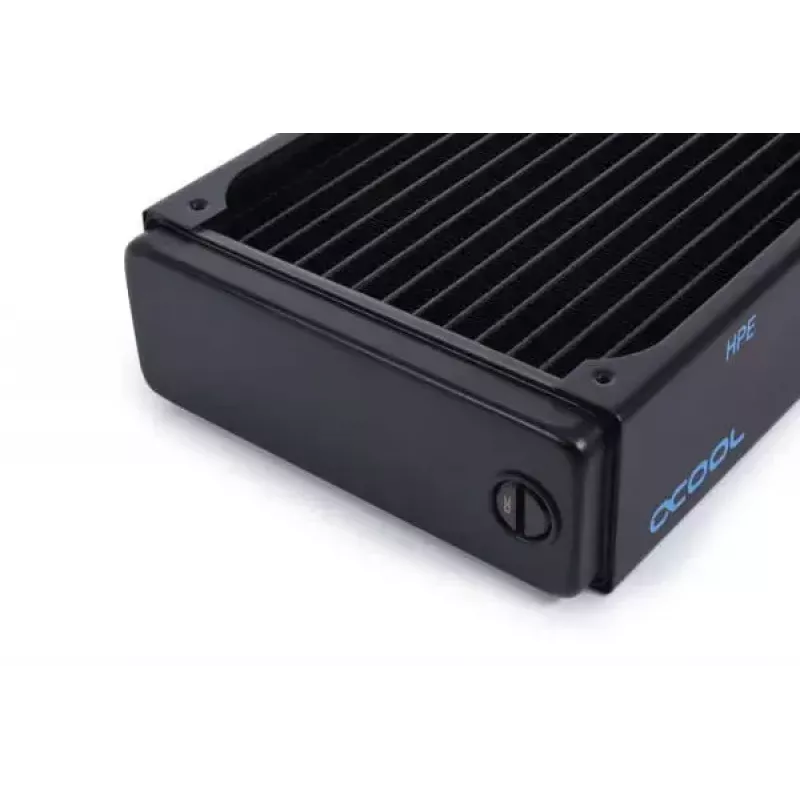 Kühler Alphacool 14472 Messing Kupfer Edelstahl Schwarz 124 mm