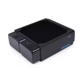 Kühler Alphacool 14472 Messing Kupfer Edelstahl Schwarz 124 mm
