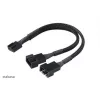 Akasa Lüfter-Splitter-Bundle AK-CBFA04-KT04 — 4er-Pack PWM-Lüfter-Splitterkabel
