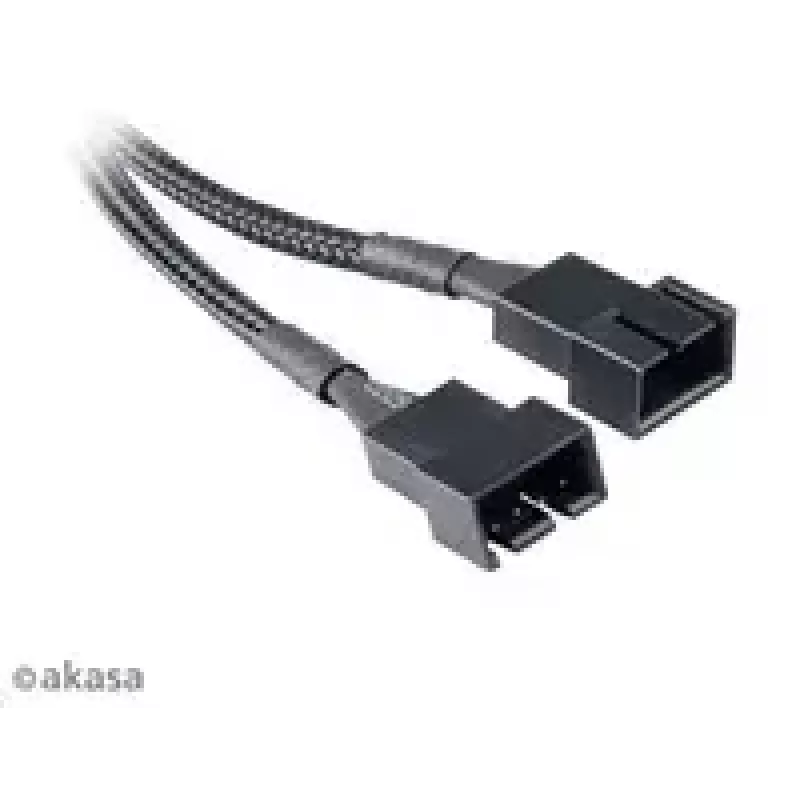 Akasa Lüfter-Splitter-Bundle AK-CBFA04-KT04 — 4er-Pack PWM-Lüfter-Splitterkabel