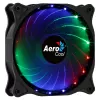AEROCOOL COSMO12FRGB 120mm Computergehäuselüfter, 1000 U/min, 15 LEDs RGB, Molex-Anschluss, 3,72 W, schwarz