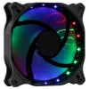 AEROCOOL COSMO12FRGB 120mm Computergehäuselüfter, 1000 U/min, 15 LEDs RGB, Molex-Anschluss, 3,72 W, schwarz