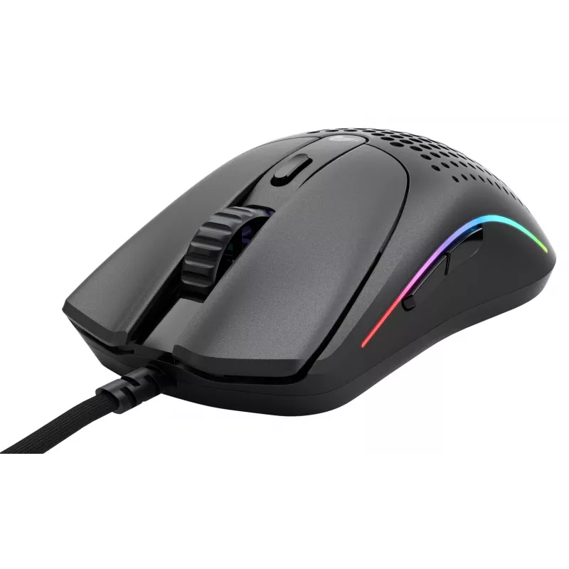 Glorious Gaming Glorious Model O Wired 2 - Mattschwarz, Rechtshändig, Optisch, USB Typ-A, 26000 DPI, 1 ms, Schwarz