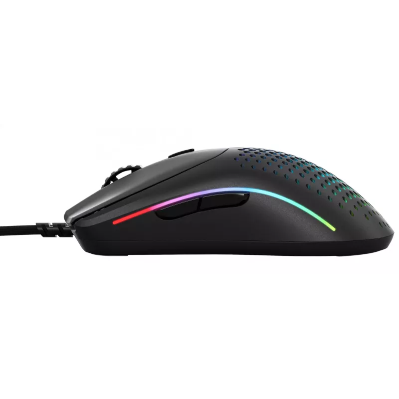 Glorious Gaming Glorious Model O Wired 2 - Mattschwarz, Rechtshändig, Optisch, USB Typ-A, 26000 DPI, 1 ms, Schwarz