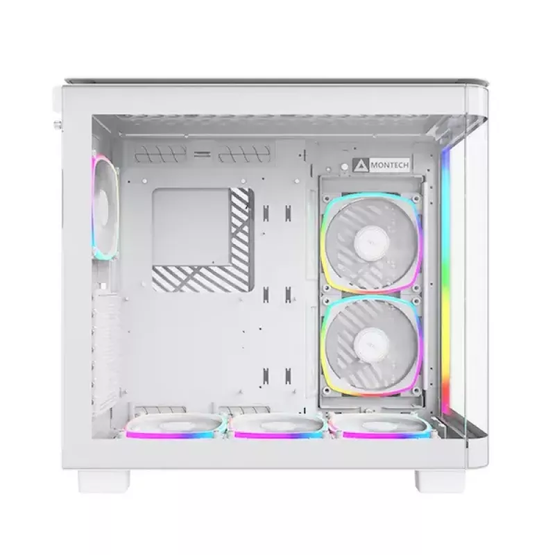 PC-Gehäuse Montech KING 95 PRO Midi Tower Weiß