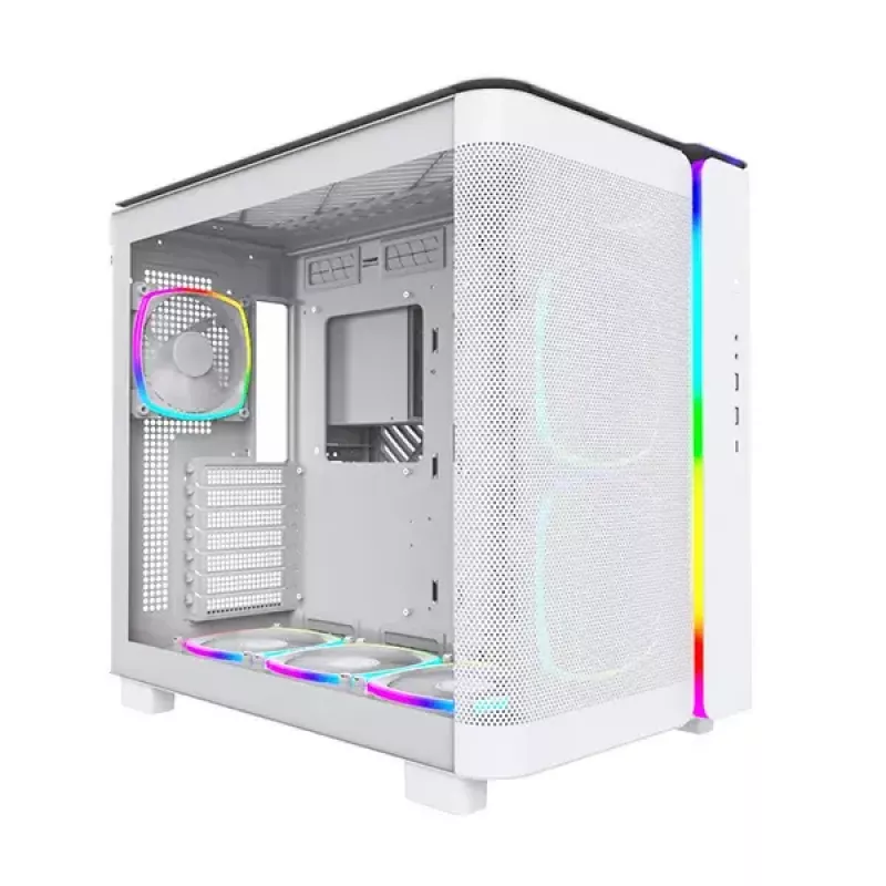 PC-Gehäuse Montech KING 95 PRO Midi Tower Weiß
