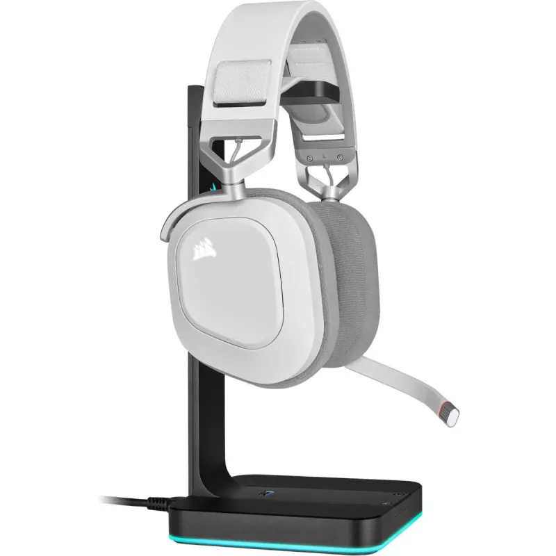 CORSAIR Gaming Headset Hs80 - Wireless - Weiß