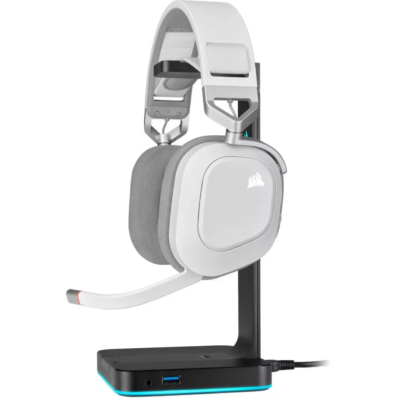 CORSAIR Gaming Headset Hs80 - Wireless - Weiß