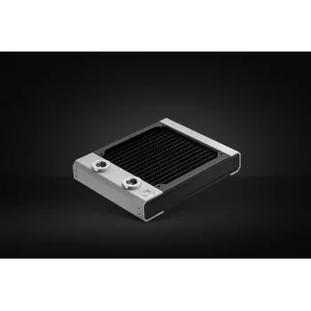 Kühler EK Water Blocks Messing Kupfer Edelstahl Weiß