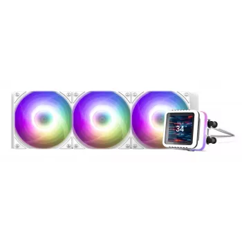 Zalman ALPHA2 DS A36 Weiß Prozessor All-in-One-Flüssigkeitskühler 12 cm 1 Stück