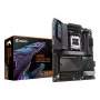 GIGABYTE X870E AORUS PRO Mainboard - Unterstützt AMD Ryzen 9000 CPUs, 16+2+2 Phasen Digital VRM, bis zu 8000MHz DDR5 (OC), 3xPCIe 5.0 + 1xPCIe 4.0, Wi-Fi 7, 2.5GbE LAN, USB 4
