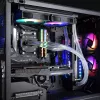 RAIJINTEK EOS 12 RBW ADD 120 mm Hydraulikgleitlager-PWM-Lüfter, 2 Stk., Schwarz/Weiß