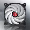 RAIJINTEK EOS 12 RBW ADD 120 mm Hydraulikgleitlager-PWM-Lüfter, 2 Stk., Schwarz/Weiß