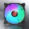 RAIJINTEK EOS 12 RBW ADD 120 mm Hydraulikgleitlager-PWM-Lüfter, 2 Stk., Schwarz/Weiß