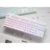 Ducky One 3 Classic Pure White TKL Gaming Tastatur RGB LED MX-Clear
