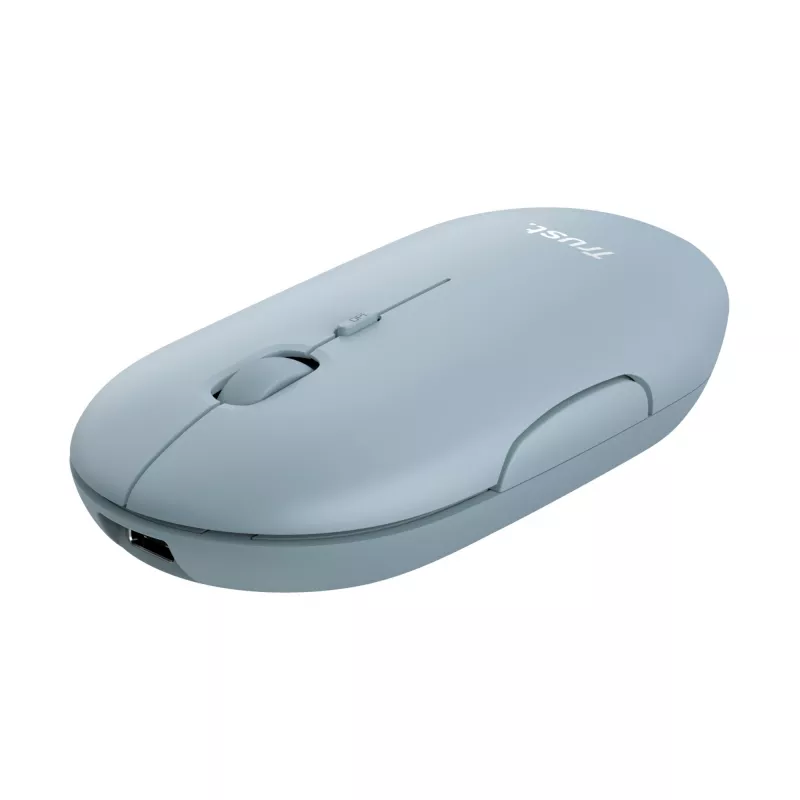Trust Puck Maus Office Beidhändig RF Wireless + Bluetooth 1600 DPI