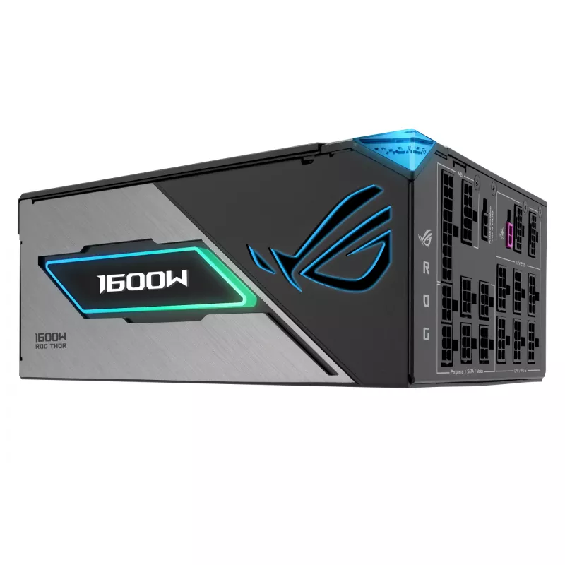 Netzteil ASUS ROG THOR-1600T3-GAMING 1600 W, 80 PLUS Titanium, ATX 3.1, vollmodular, OLED-Anzeige