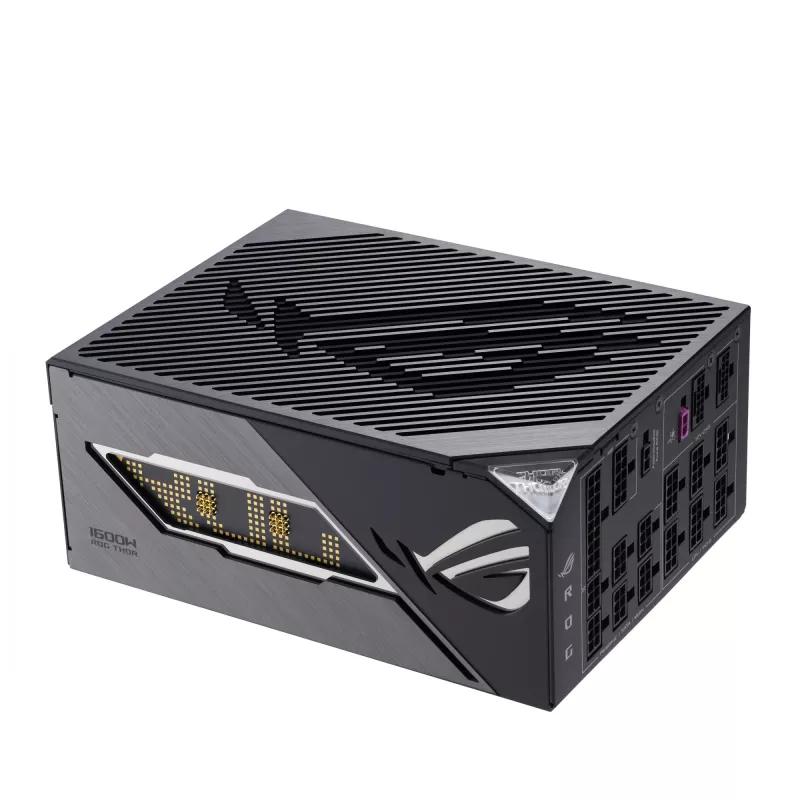Netzteil ASUS ROG THOR-1600T3-GAMING 1600 W, 80 PLUS Titanium, ATX 3.1, vollmodular, OLED-Anzeige