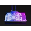 Water block + Backplate Alphacool 13456 Acrylic Aluminium Schwarz Silver Transparent