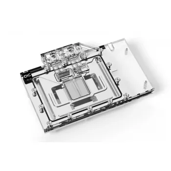 Water block + Backplate Alphacool 13456 Acrylic Aluminium Schwarz Silver Transparent