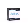 Fitting Alphacool 17603 Messing Chrom 24 mm Breite 22,5 mm Tiefe 18,5 mm Höhe