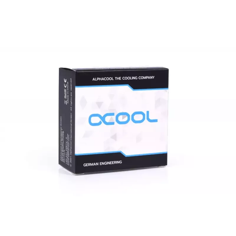 Fitting Alphacool 17603 Messing Chrom 24 mm Breite 22,5 mm Tiefe 18,5 mm Höhe