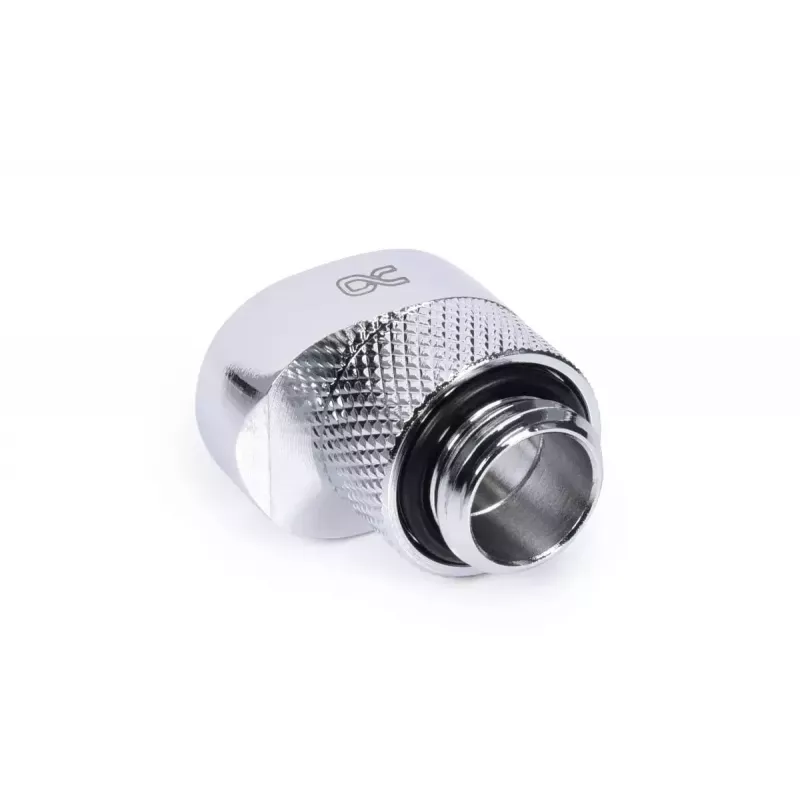 Fitting Alphacool 17603 Messing Chrom 24 mm Breite 22,5 mm Tiefe 18,5 mm Höhe