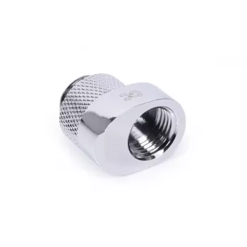 Fitting Alphacool 17603 Messing Chrom 24 mm Breite 22,5 mm Tiefe 18,5 mm Höhe