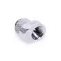 Fitting Alphacool 17603 Messing Chrom 24 mm Breite 22,5 mm Tiefe 18,5 mm Höhe