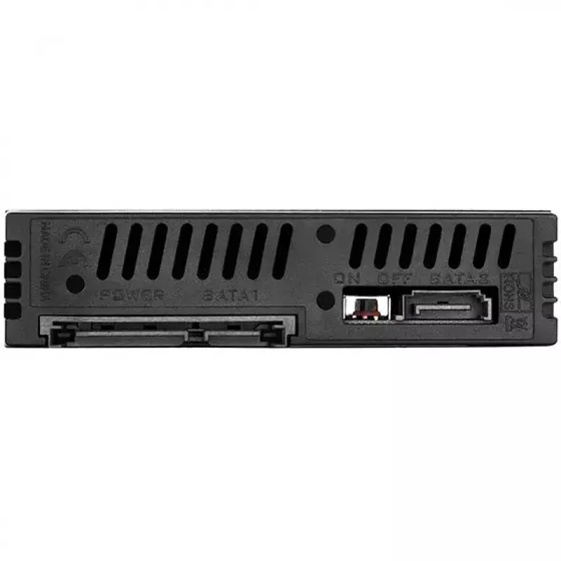 Laufwerksblende Silverstone SST-FS202B Schwarz
